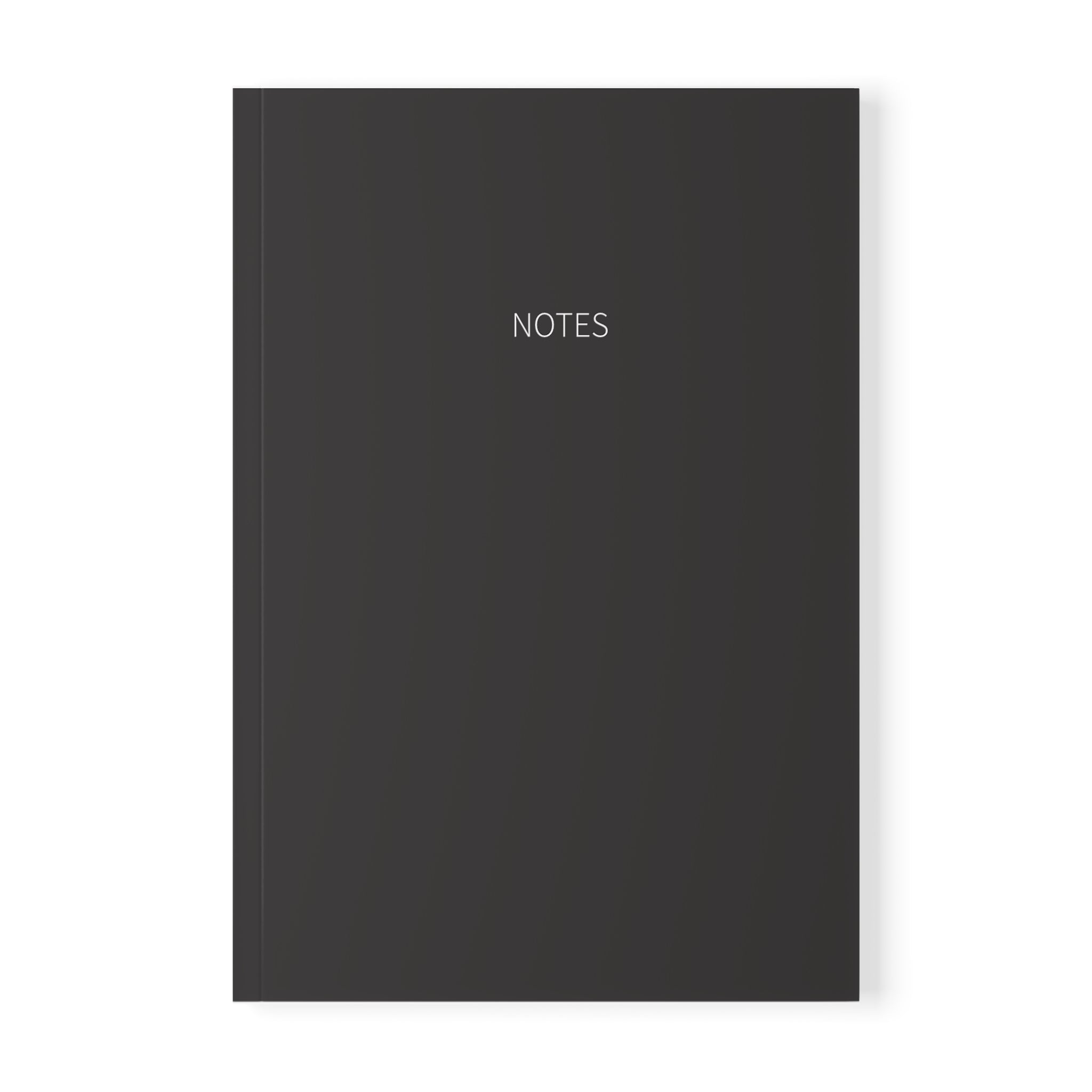Nordic Charcoal - Softcover Notebook