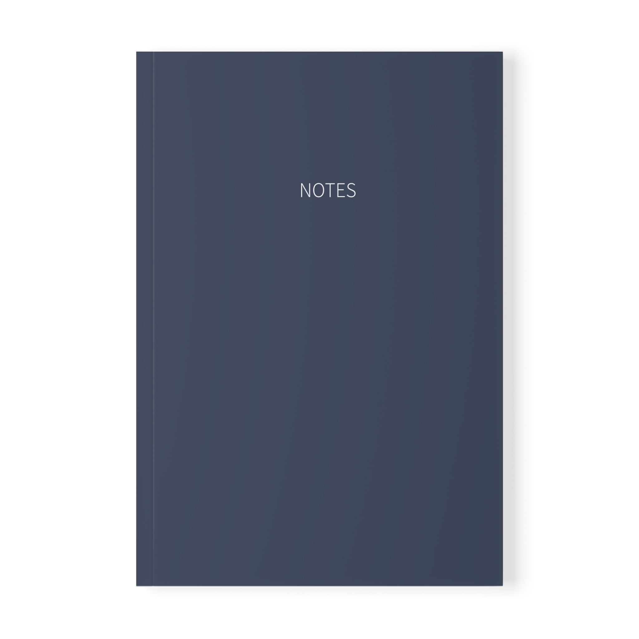 Midnight Fjord - Softcover Notebook