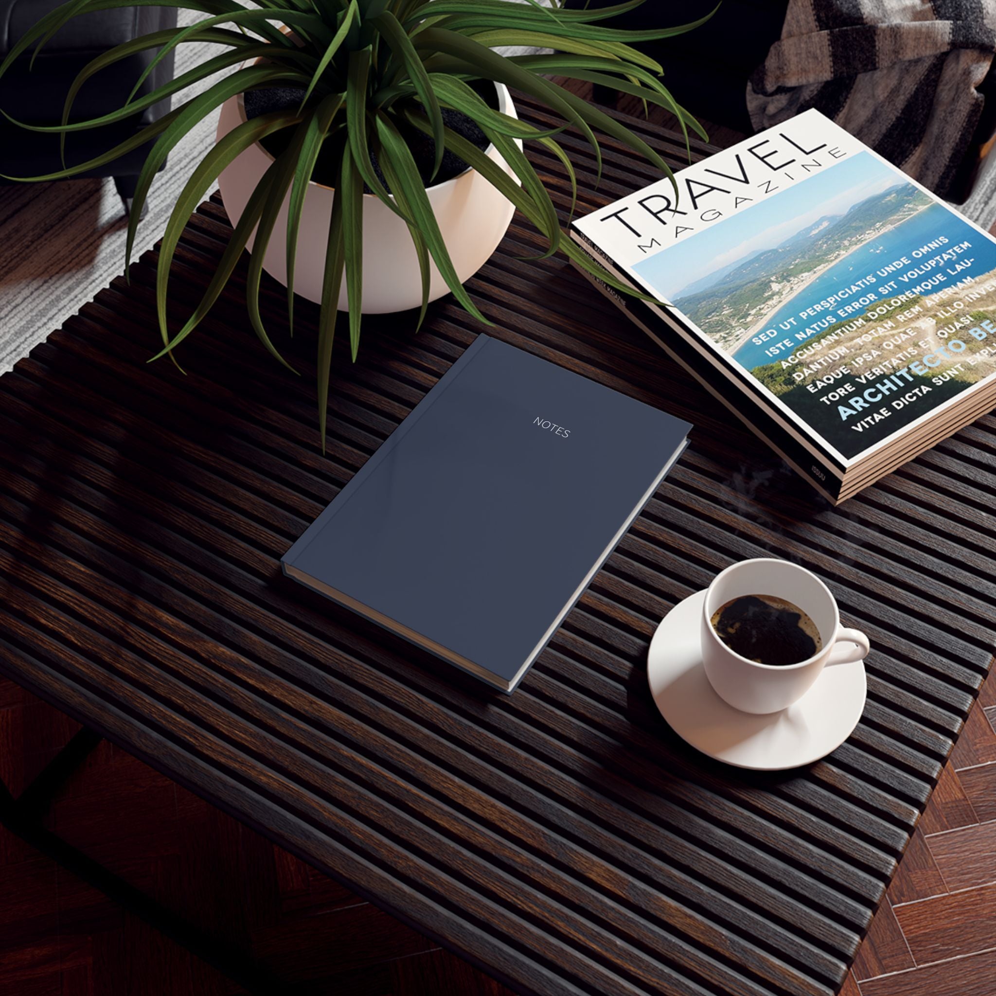 Midnight Fjord - Hard Back Journal