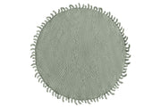 Crochet Rug SUN | LIGHT OLIVE