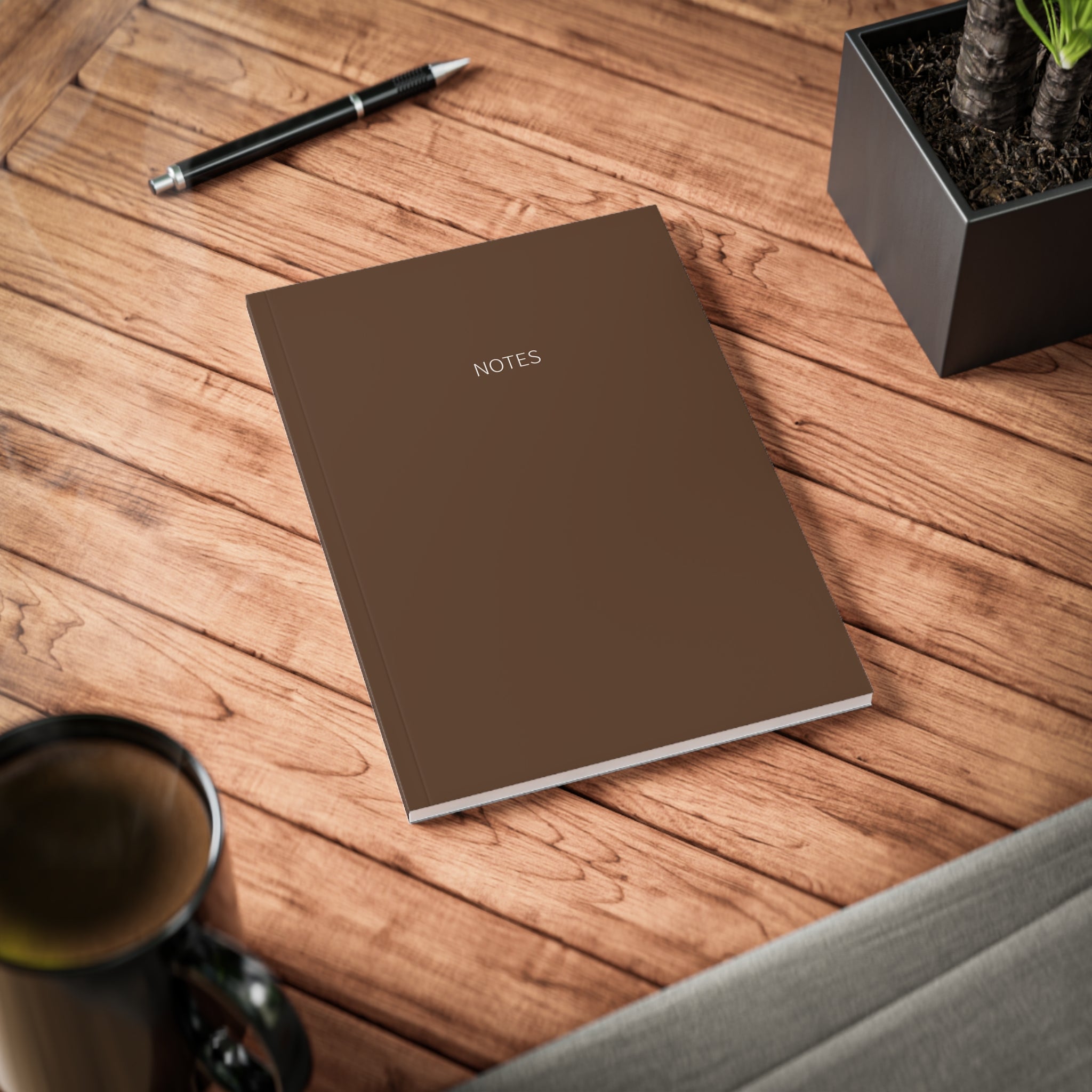 Smoked Pine - Softcover Notebook