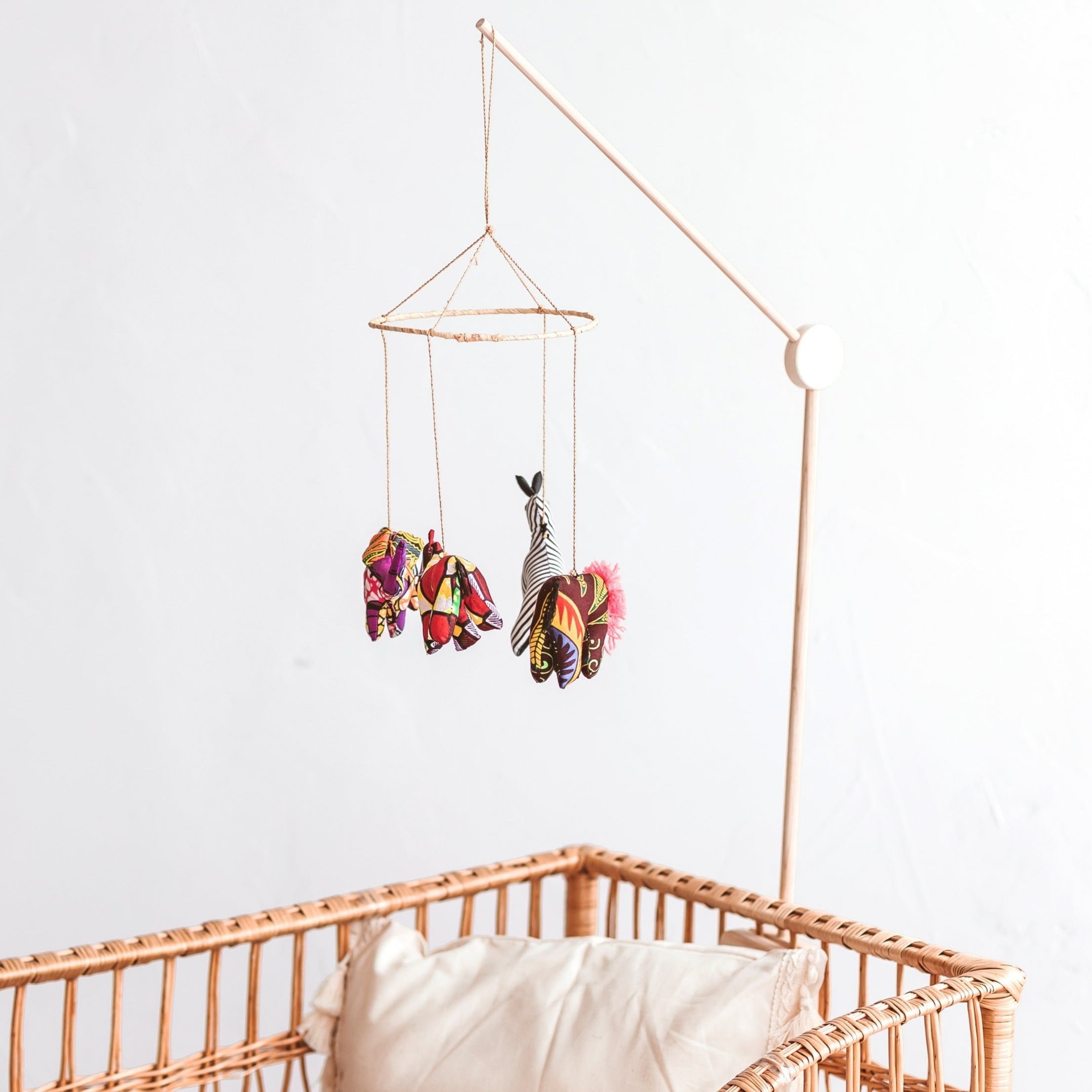 MINICAMP Wooden Baby Mobile Holder Arm for Crib