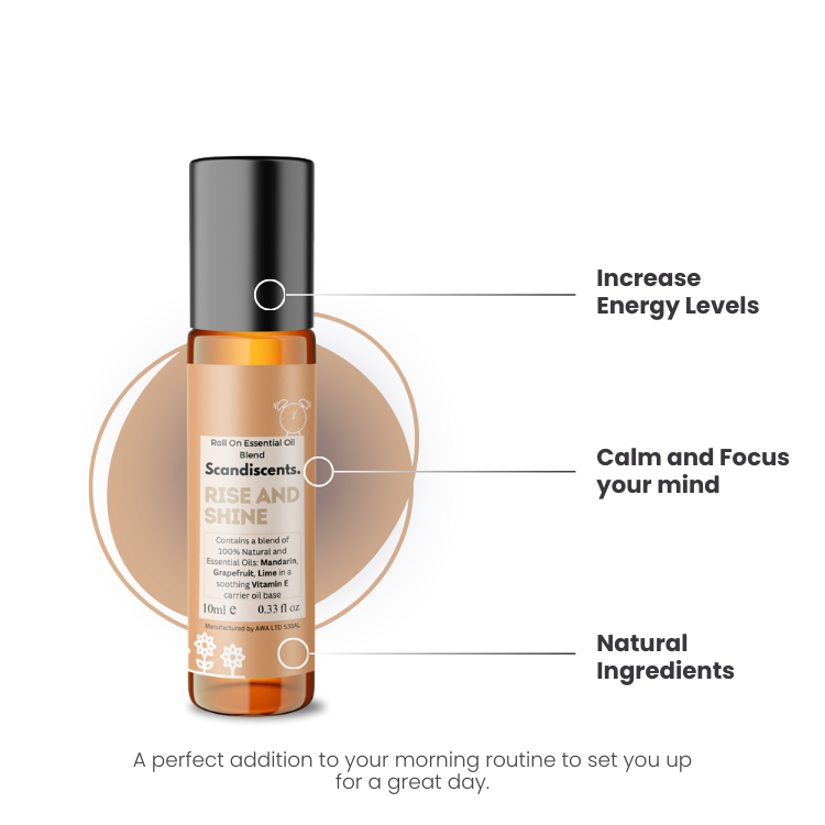 Rise and Shine Essential Oil Roll on Blend