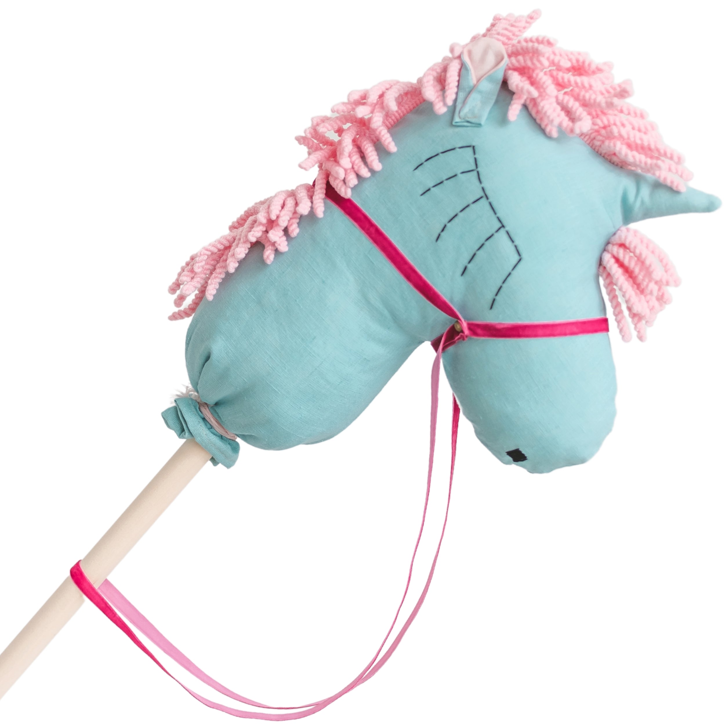 MINICAMP Unicorn Hobby Horse Stick Toy in Turquoise