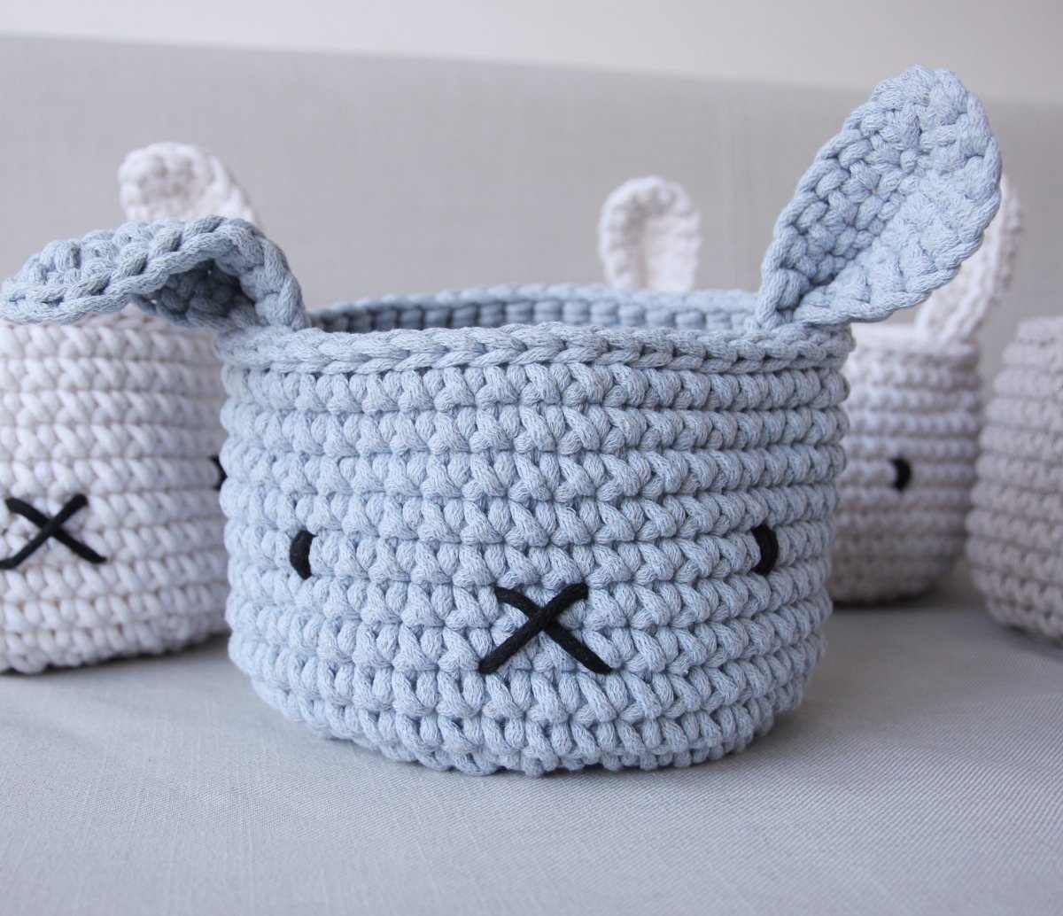 Bunny Basket | BABY BLUE