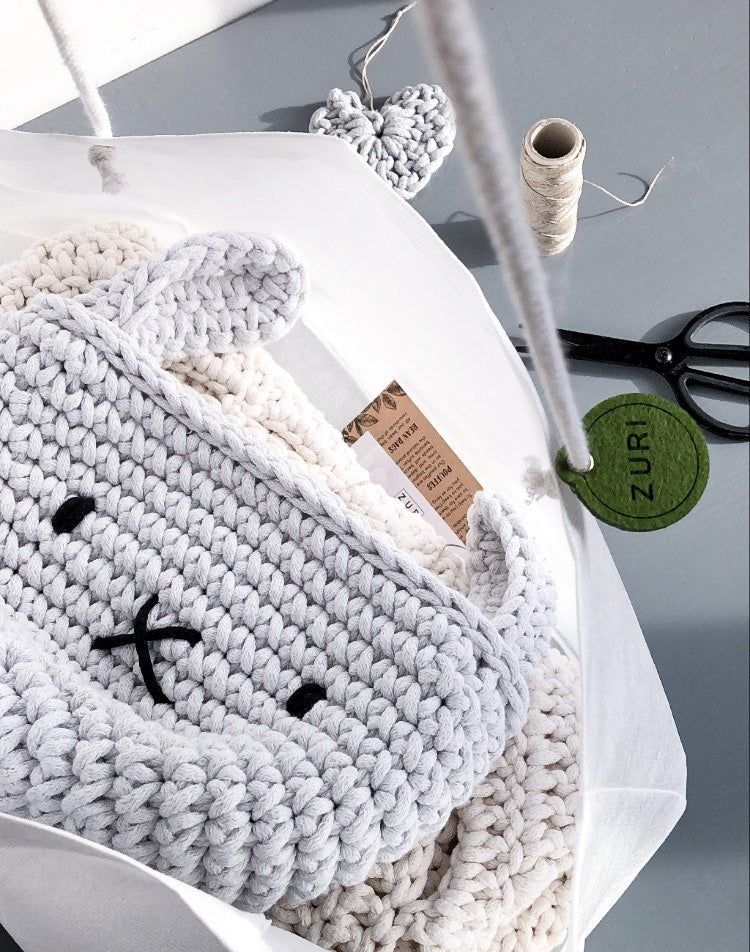 Bunny Basket | LIGHT GREY