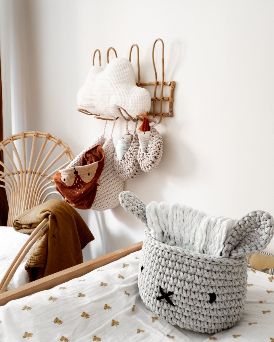 Bunny Basket | LIGHT GREY