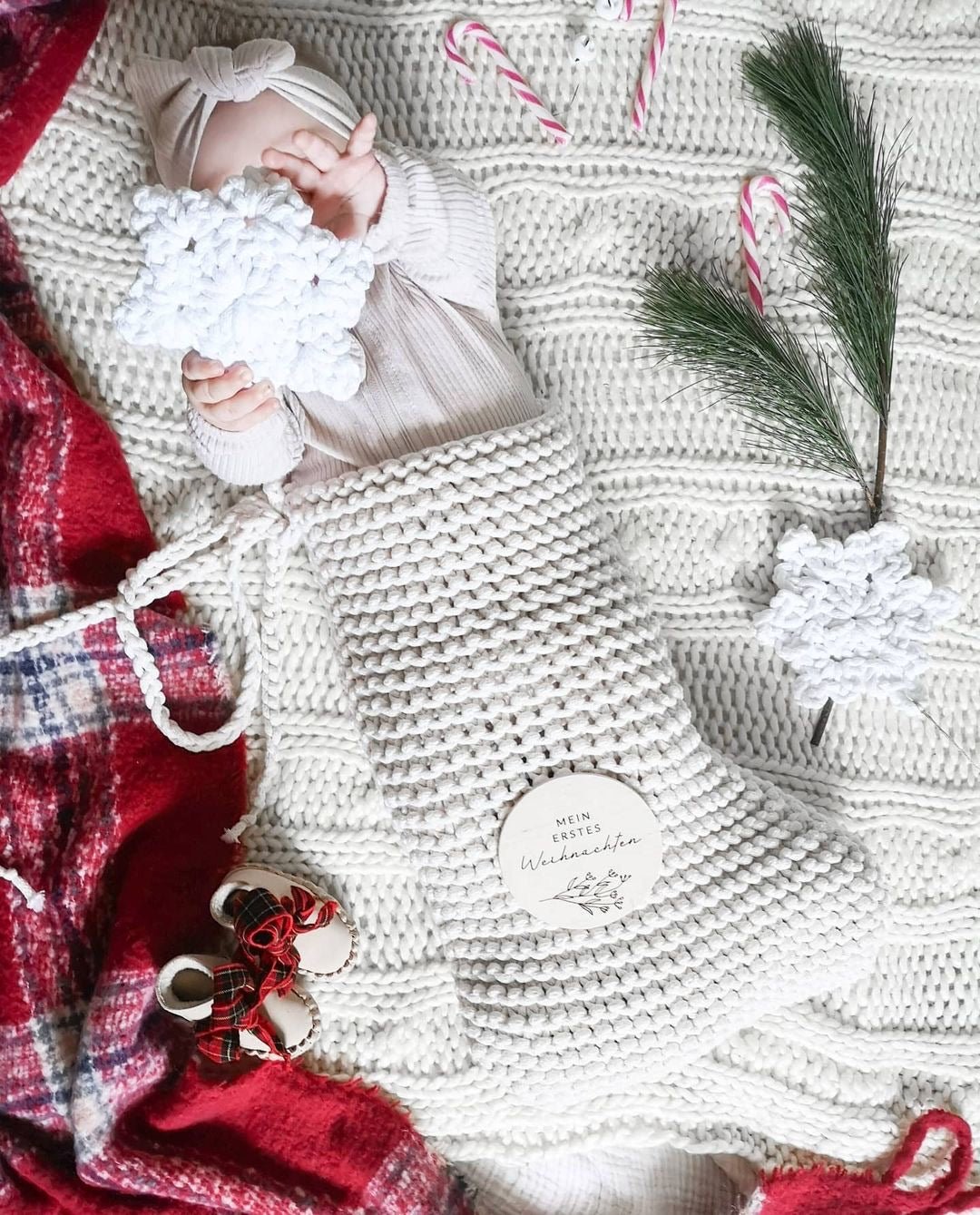 Knitted Christmas Stocking