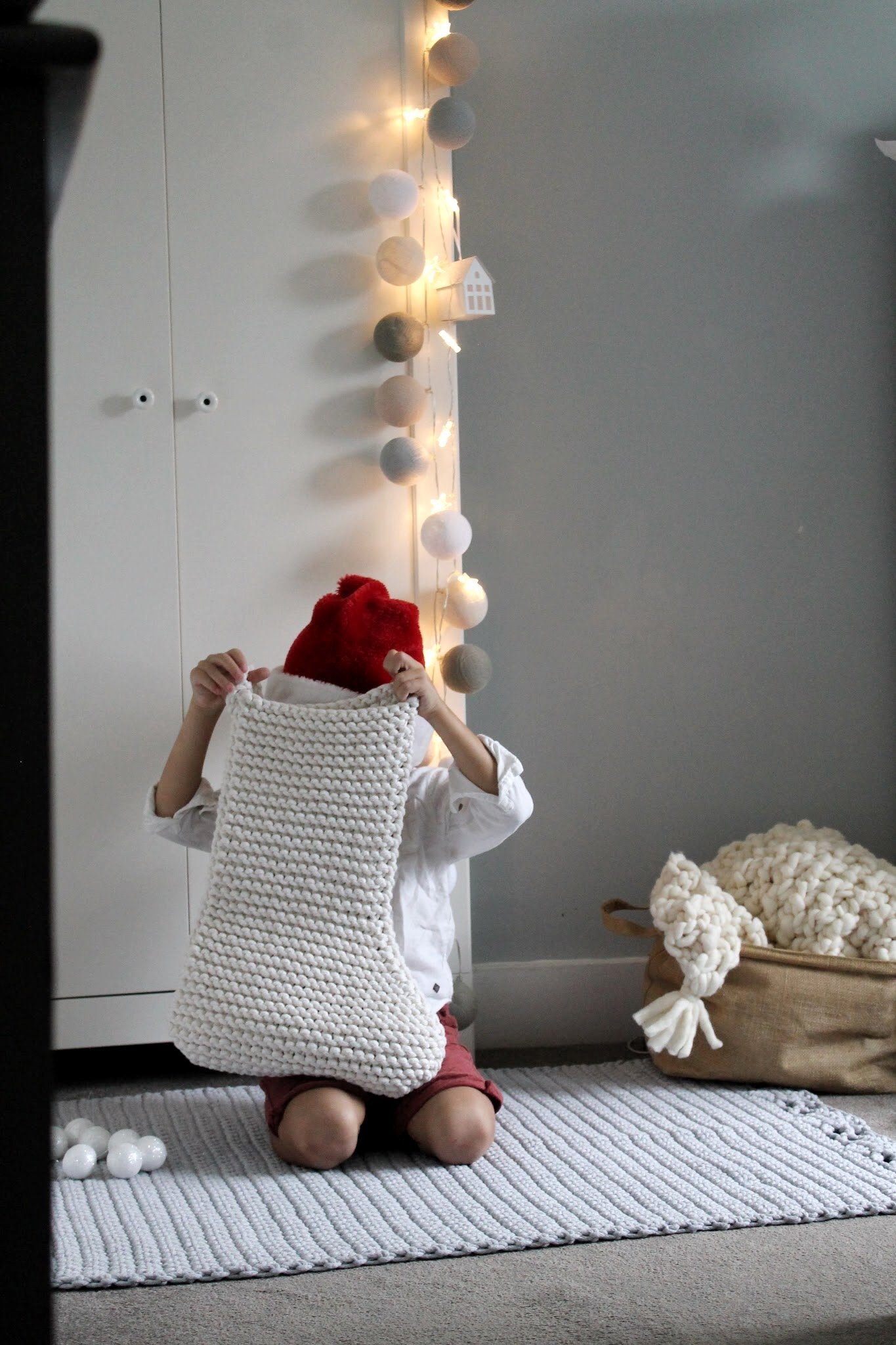 Knitted Christmas Stocking