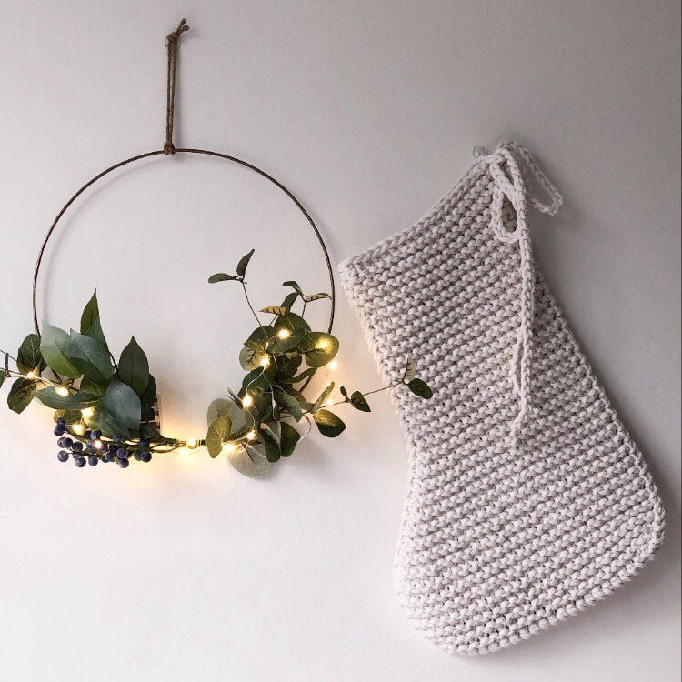 Knitted Christmas Stocking