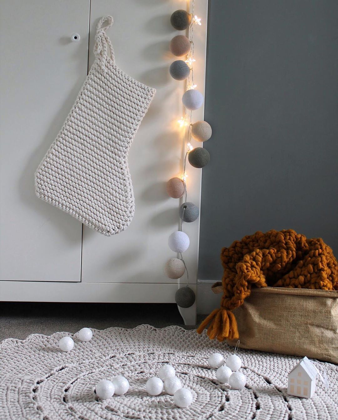 Knitted Christmas Stocking