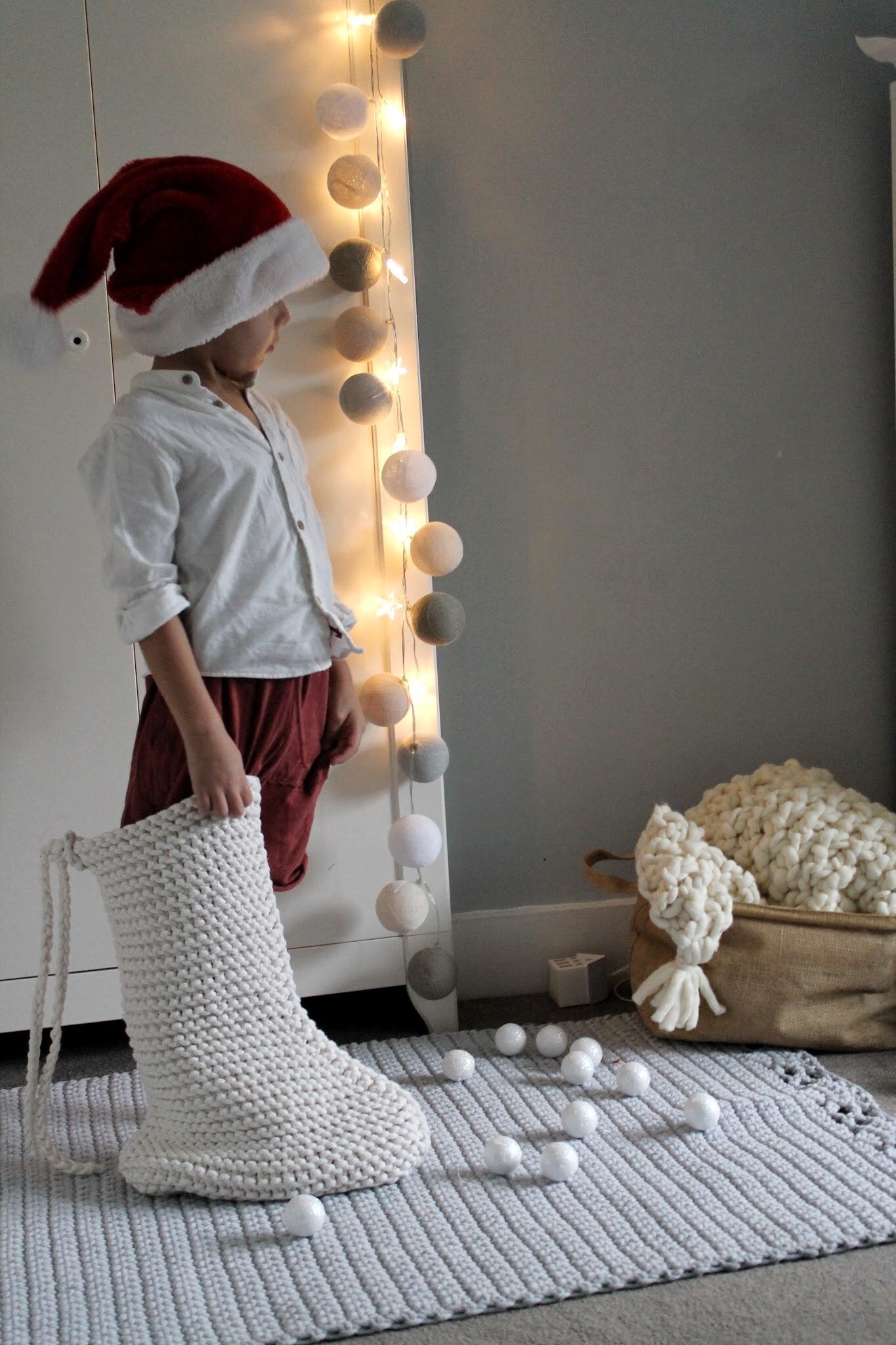 Knitted Christmas Stocking