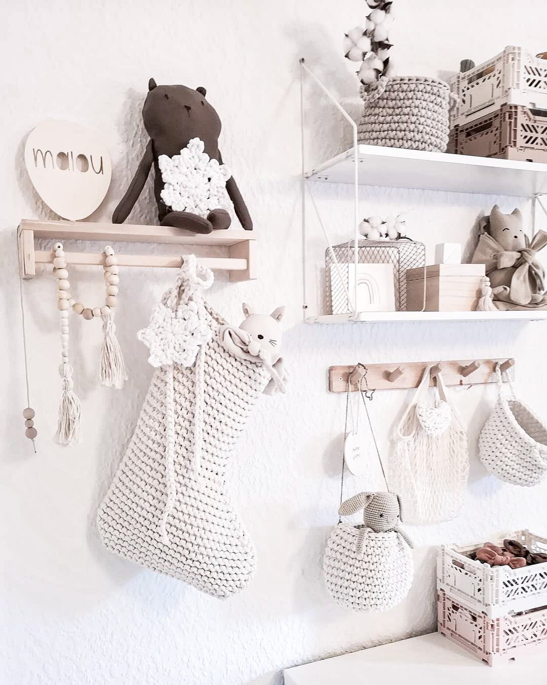 Knitted Christmas Stocking