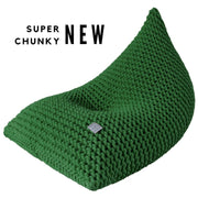 Chunky Knitted Bean Bag | AVOCADO