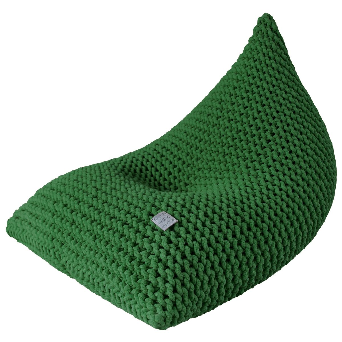 Chunky Knitted Bean Bag | AVOCADO
