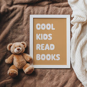 Cool Kids Read Books - Fine Art Print