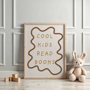 Cool Kids Read Books - Wavy Edition - Fine Art Print