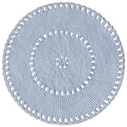 Crochet BOHO Rug | BABY BLUE