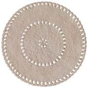 Crochet BOHO Rug | BEIGE