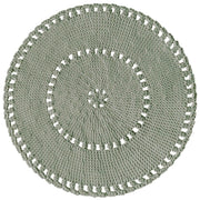 Crochet BOHO Rug | LIGHT OLIVE
