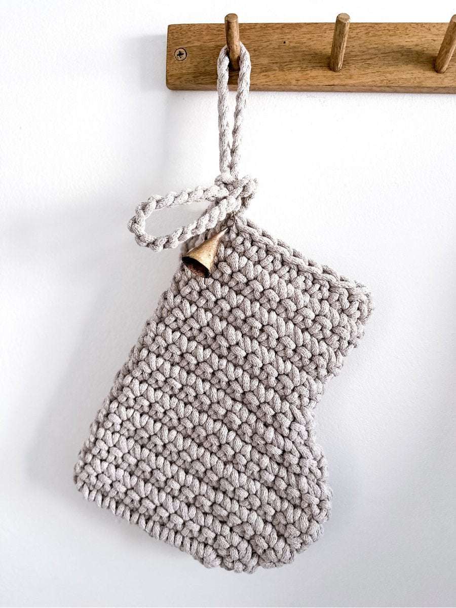 Crochet Christmas Stocking | OATMEAL