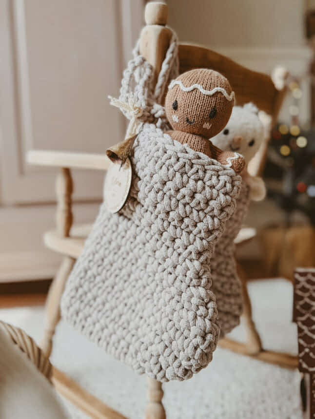 Crochet Christmas Stocking | OATMEAL