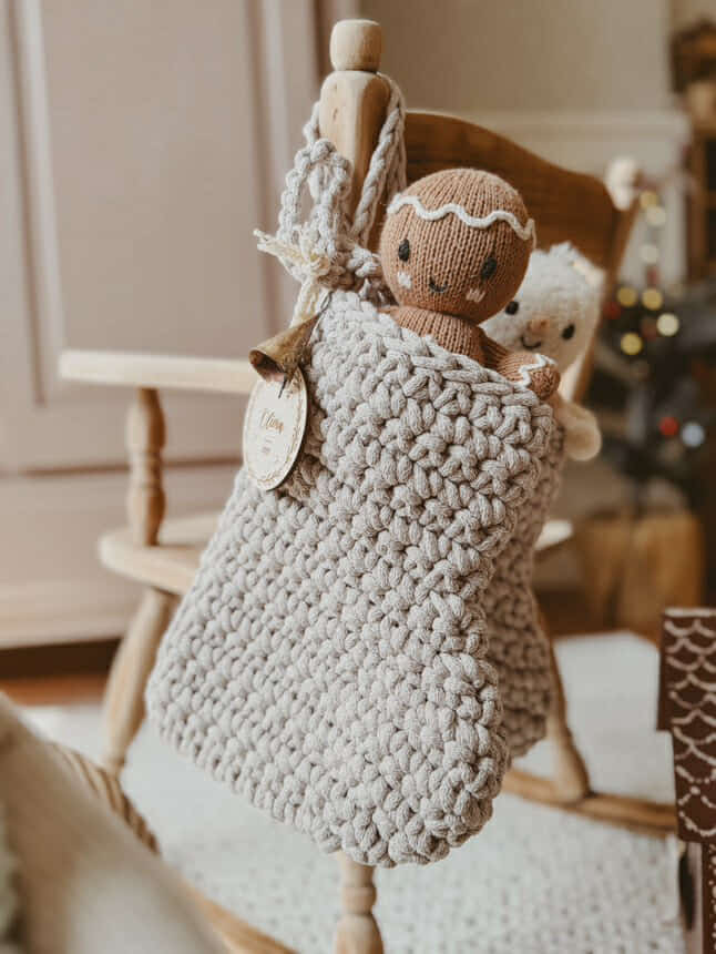 Crochet Christmas Stocking | OATMEAL