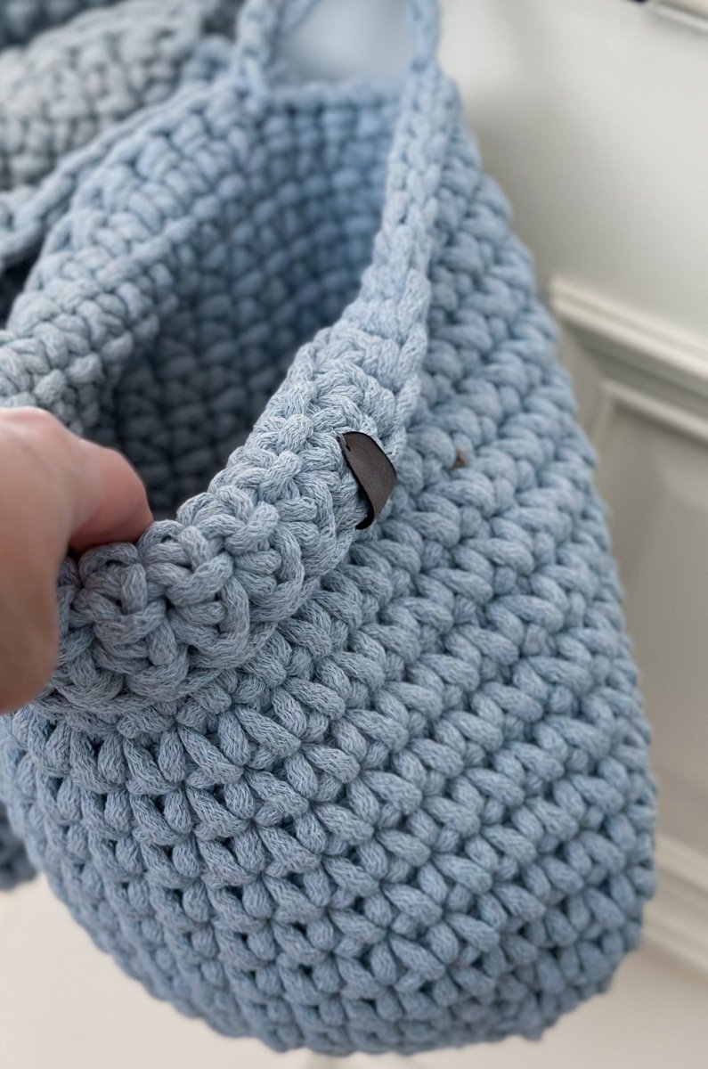 Crochet Hanging Bags | BABY BLUE