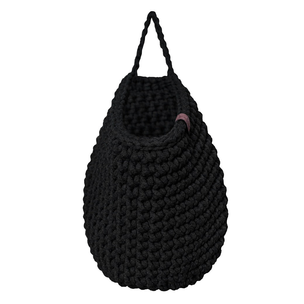 Crochet Hanging Bags | BLACK