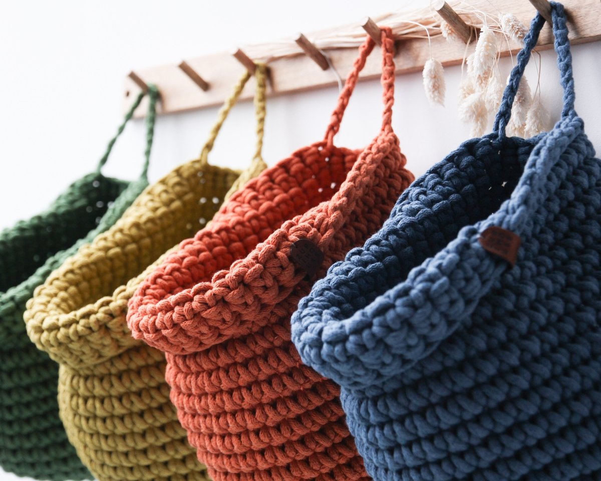 Crochet Hanging Bags | PETROL