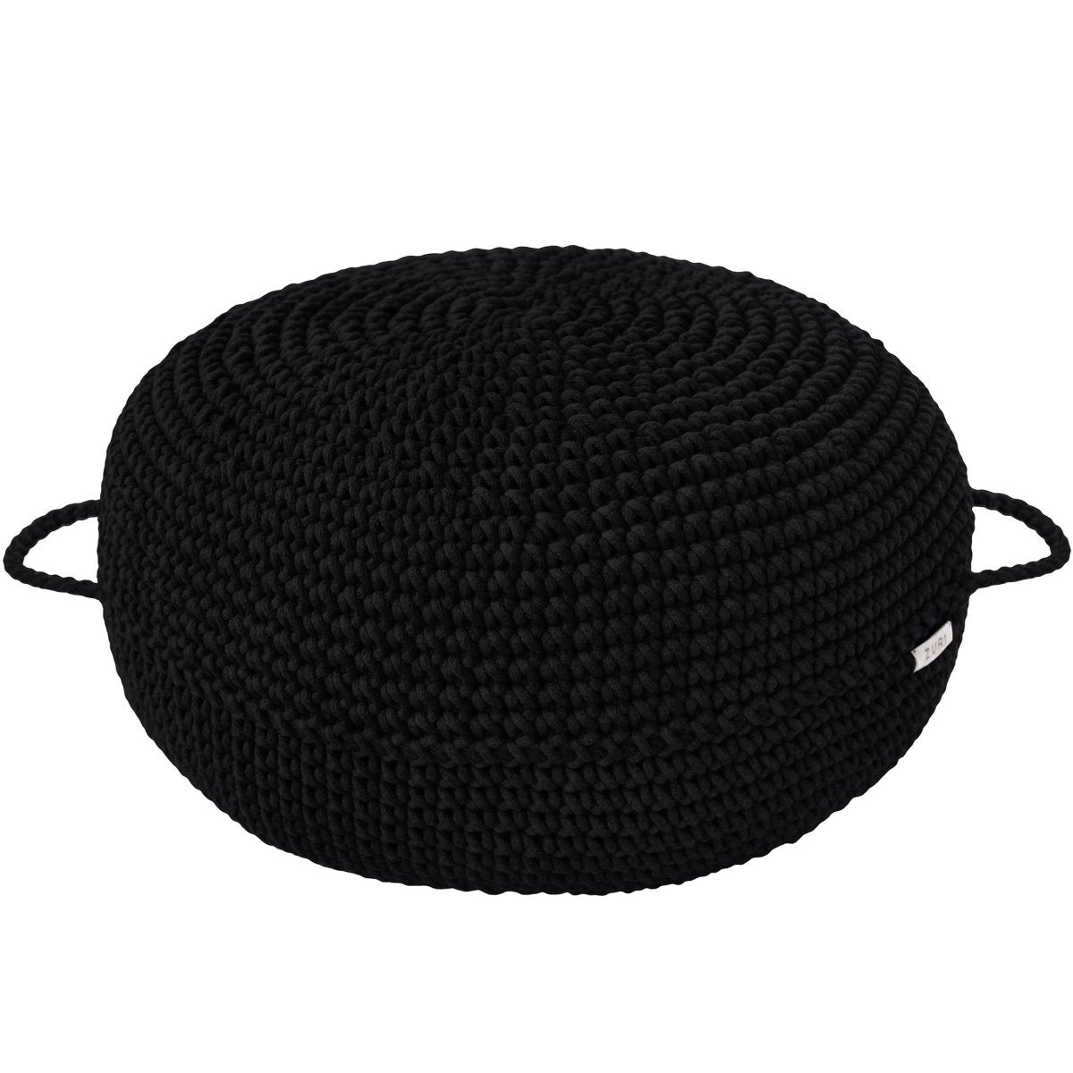 Crochet Ottoman | BLACK
