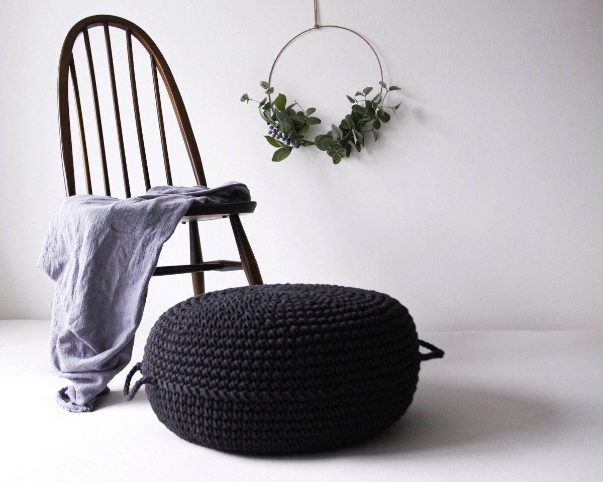 Crochet Ottoman | CINNAMON