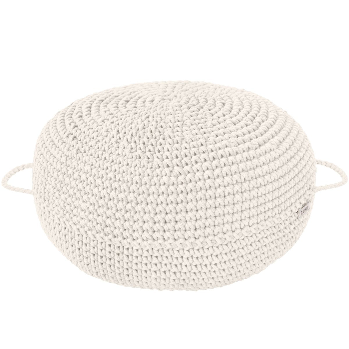 Crochet Ottoman | IVORY
