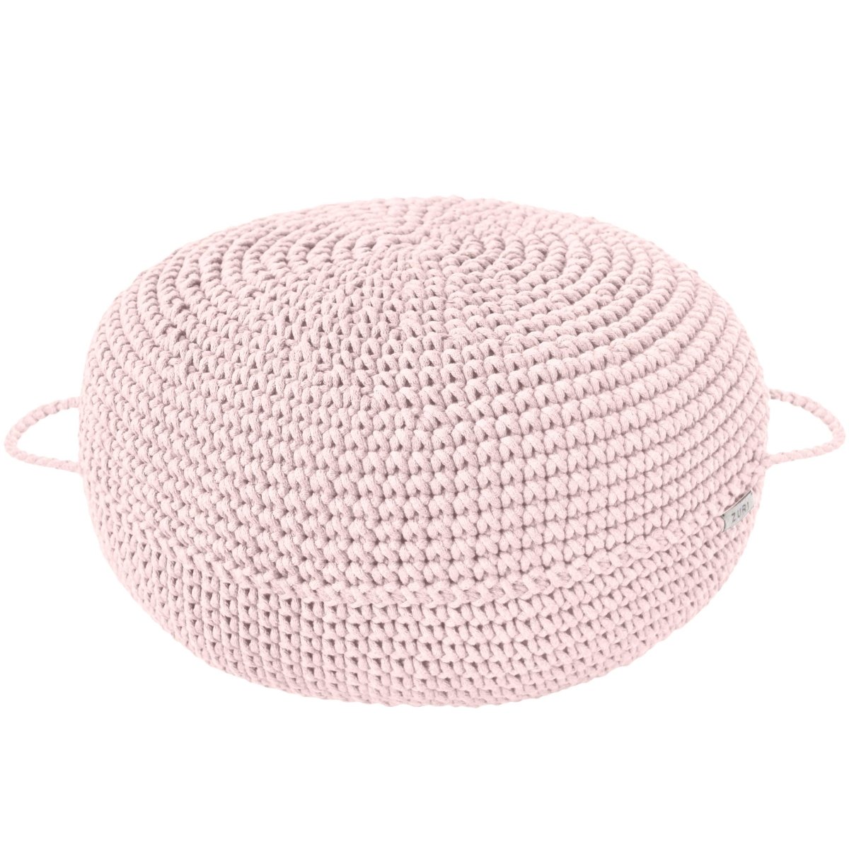 Crochet Ottoman |  PALE PINK