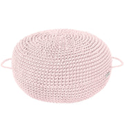 Crochet Ottoman |  PALE PINK