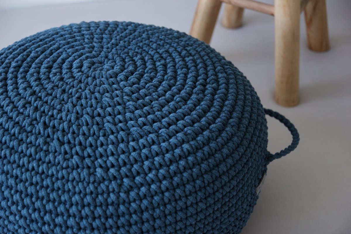 Crochet Ottoman |  PETROL
