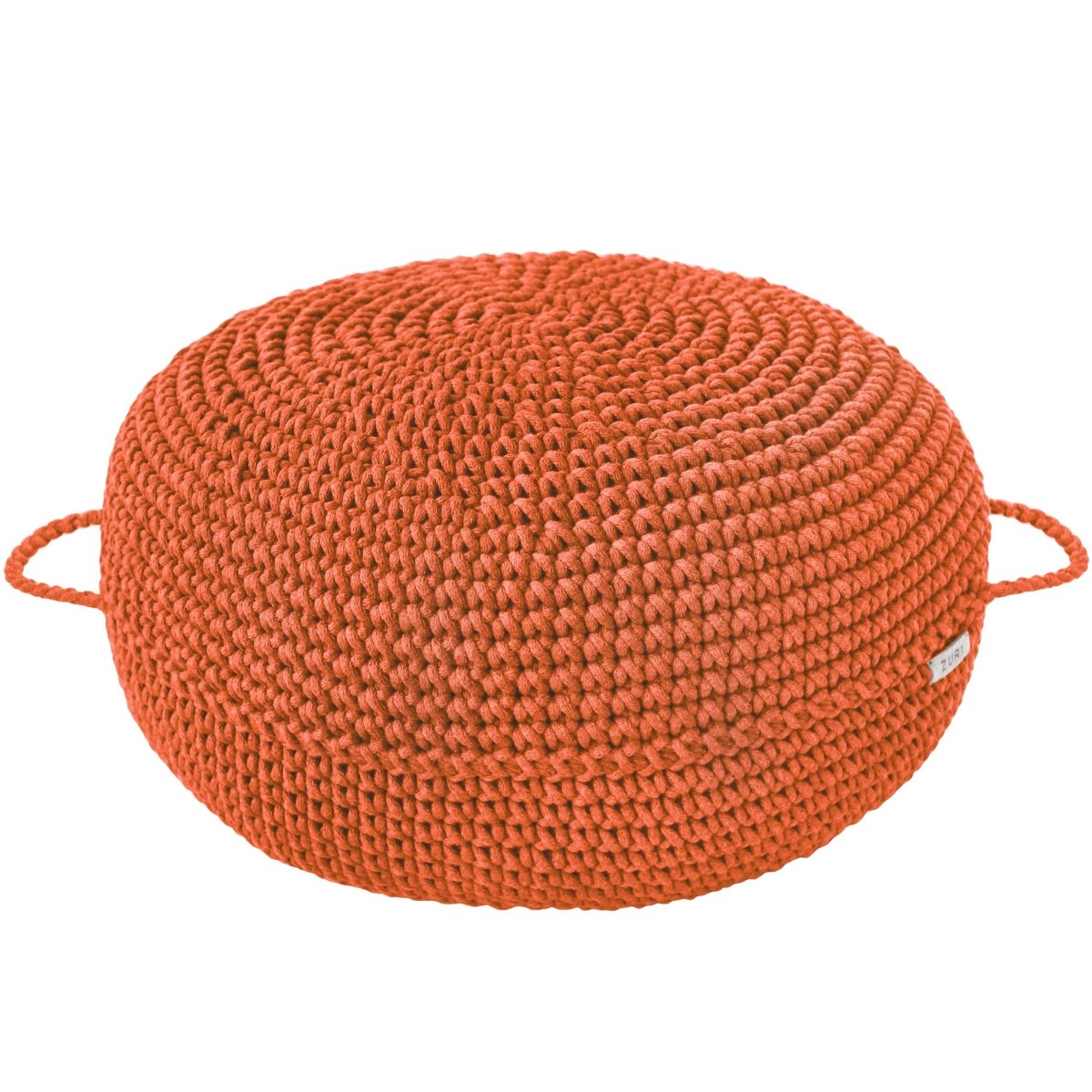 Crochet Ottoman |  PUMPKIN