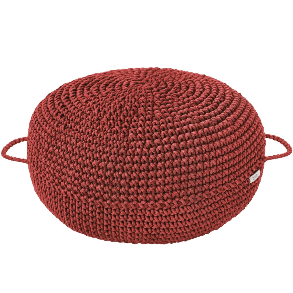 Crochet Ottoman | TERRACOTTA