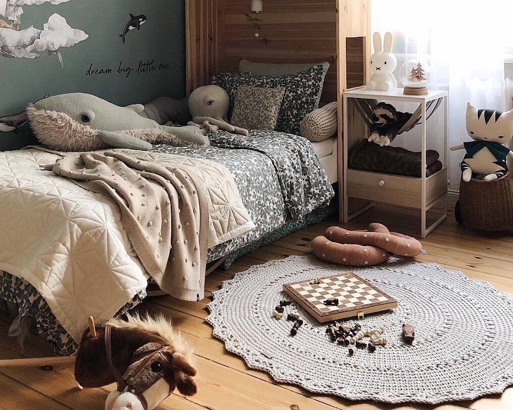 Crochet Rug MANDALA | BEIGE