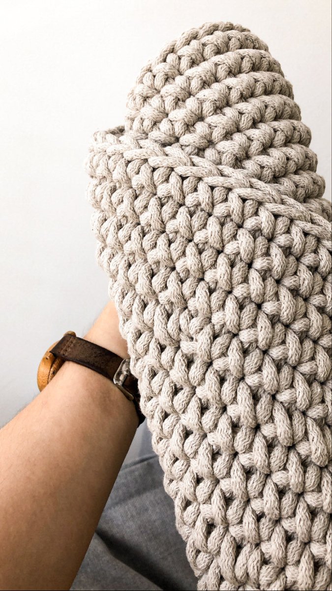 Crochet Rug MOON | BEIGE