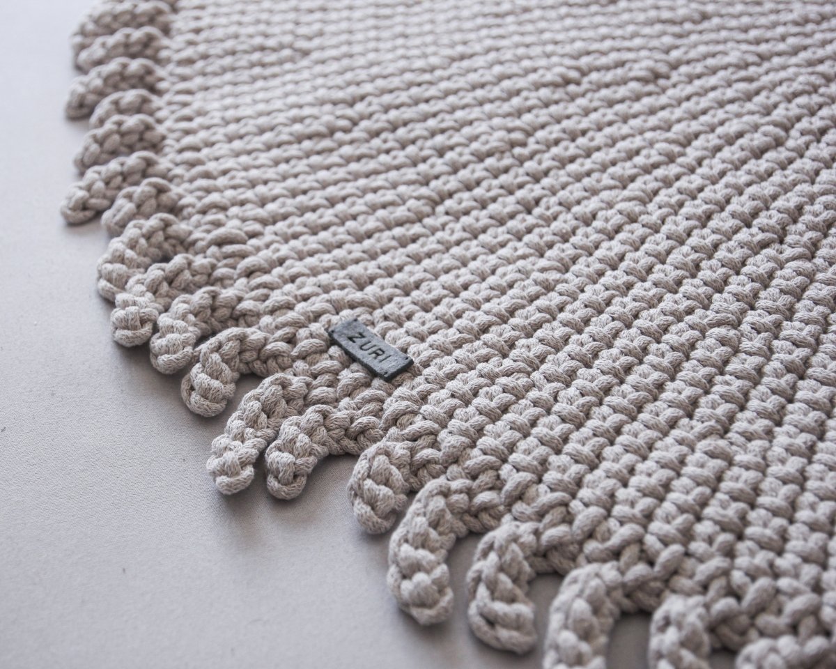 Crochet Rug SUN | BEIGE