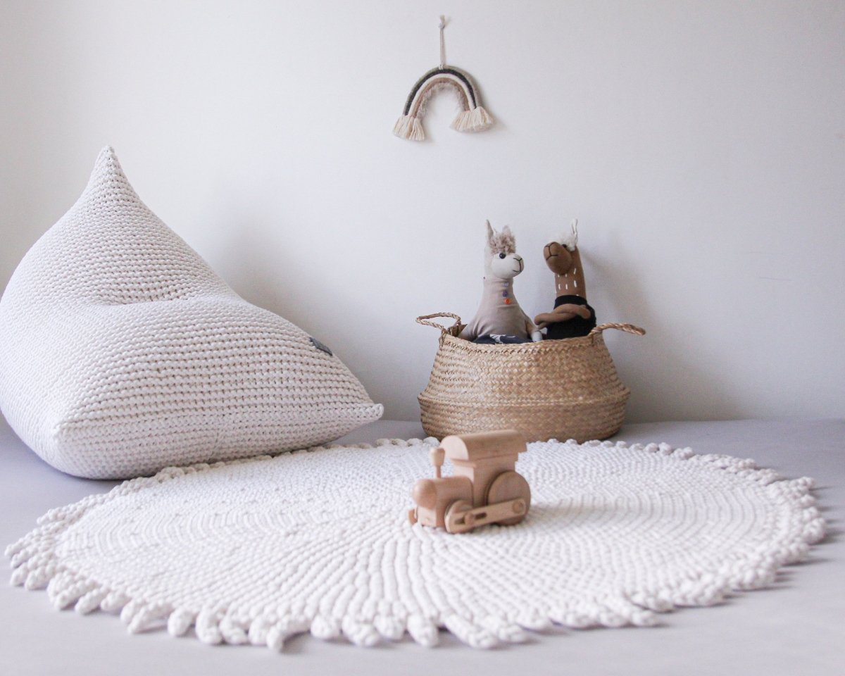 Crochet Rug SUN | IVORY
