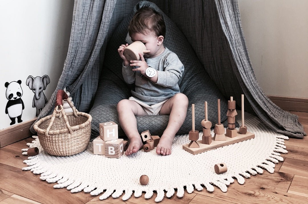 Crochet Rug SUN | IVORY