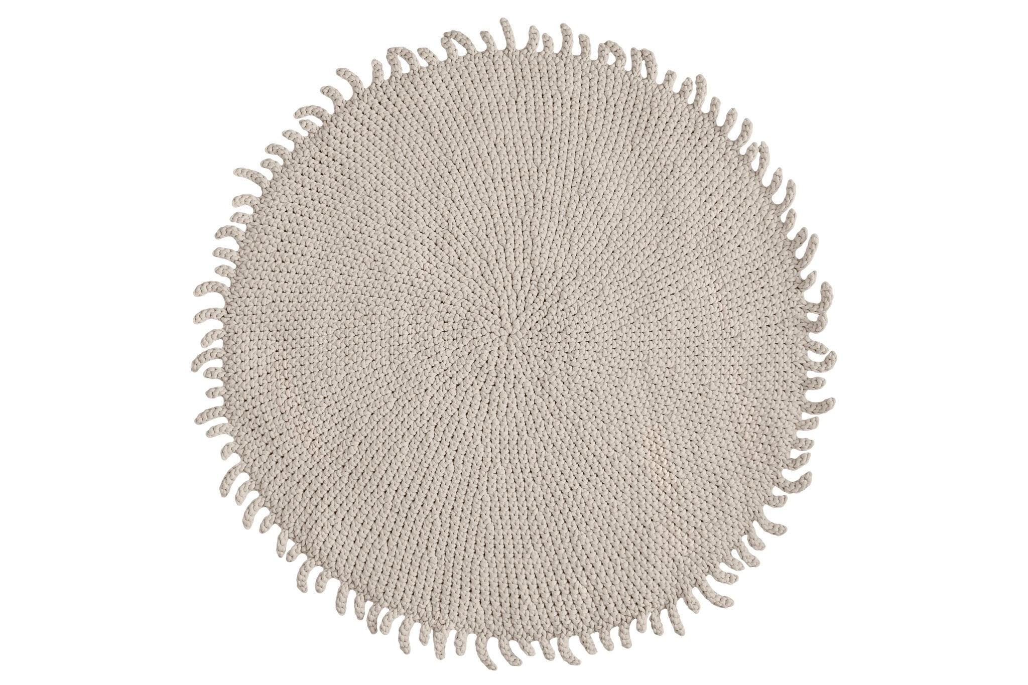 Crochet Rug SUN | BEIGE