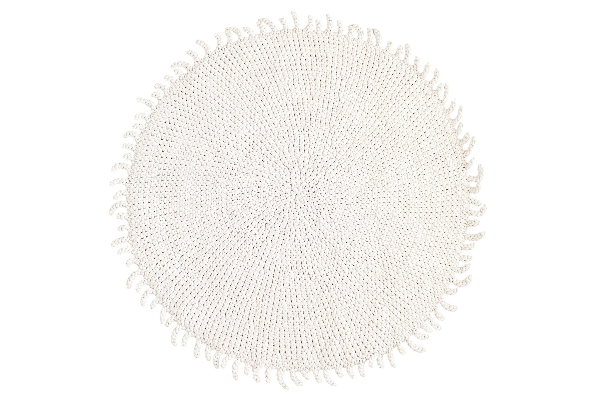 Crochet Rug SUN | IVORY