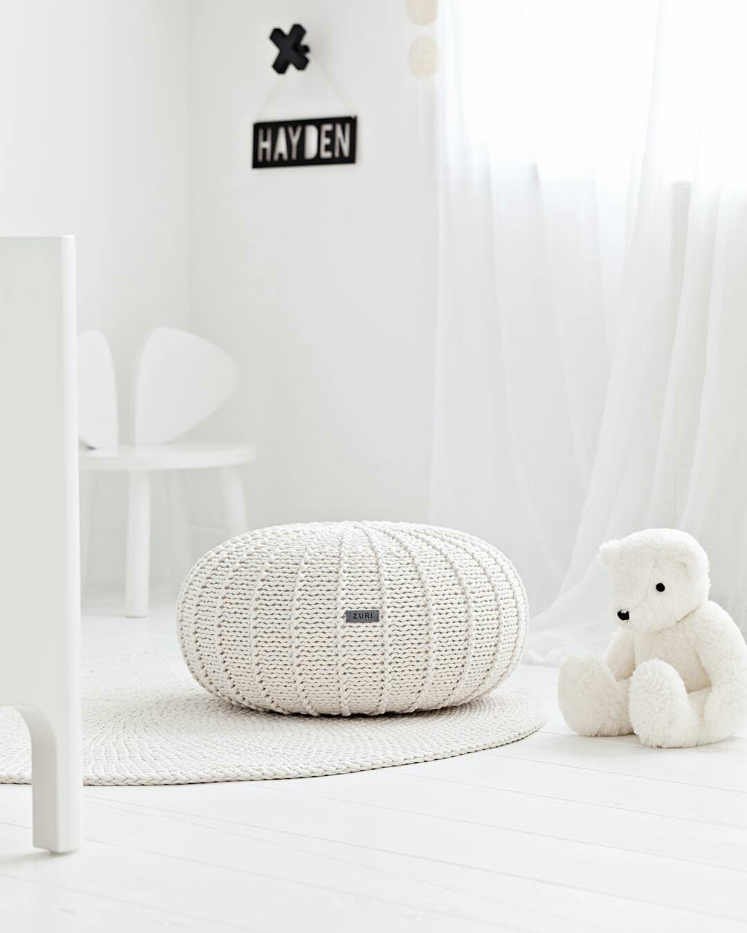 Crochet Rug MOON | IVORY