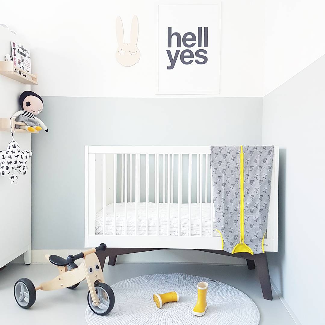 Crochet Rug MOON | LIGHT GREY