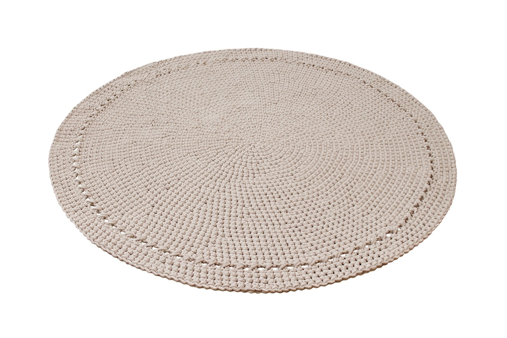 Crochet Rug NEBO | BEIGE