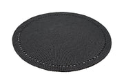 Crochet Rug NEBO | CHARCOAL