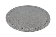 Crochet Rug NEBO | DARK GREY